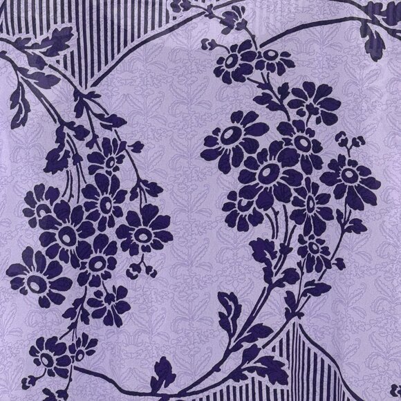 Alfani Floral Print Cami Shell Top Sz Medium Bubble Hem Angel Sleeve Jewel Neck - Picture 8 of 12